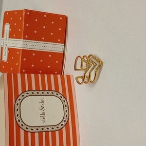 Pave Chevron Ring